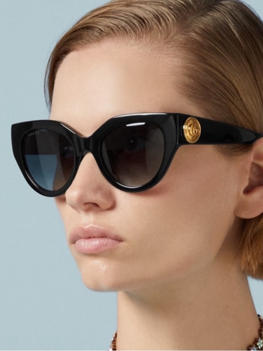EUC💜Gucci GG1408S Cat Eye Sunglasses